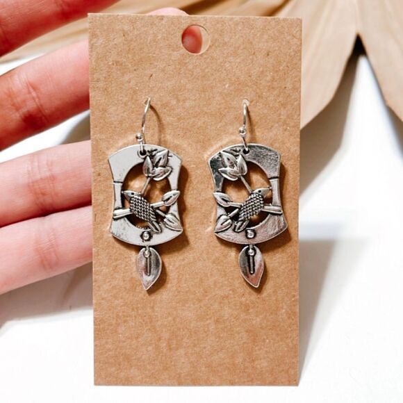 Boho bird earrings N366 - Picture 2 of 4